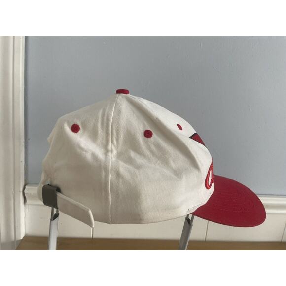 VTG 80s Canadian Nu IMAGE Trucker Hat Snapback Embroidered Cap Big Logo Spellout - Picture 5 of 8